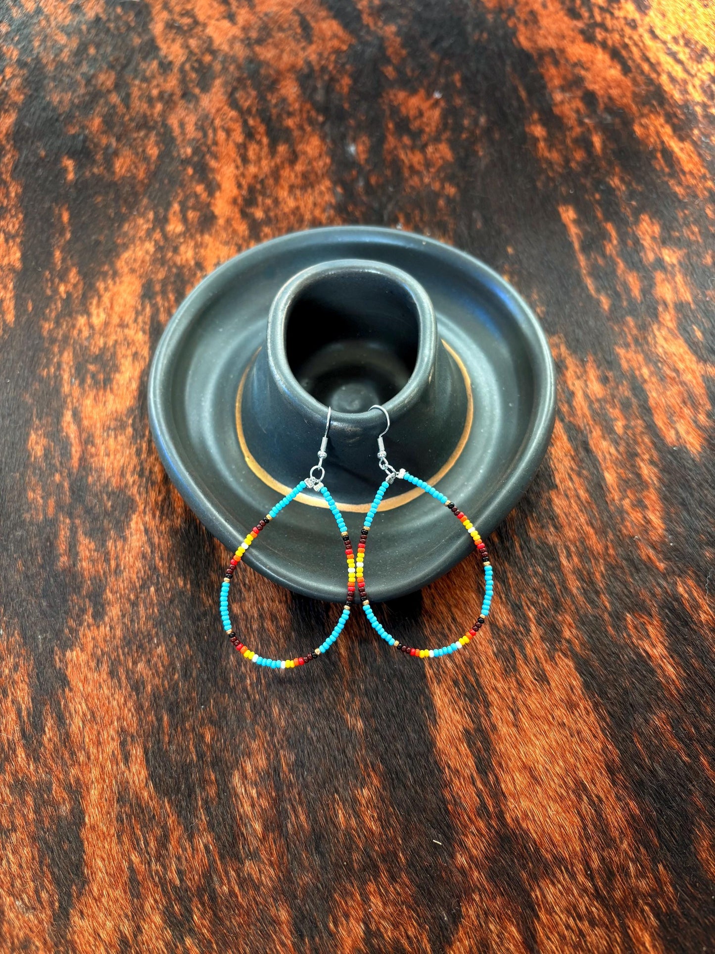 Whiskey Bent - Tear Drop Earrings