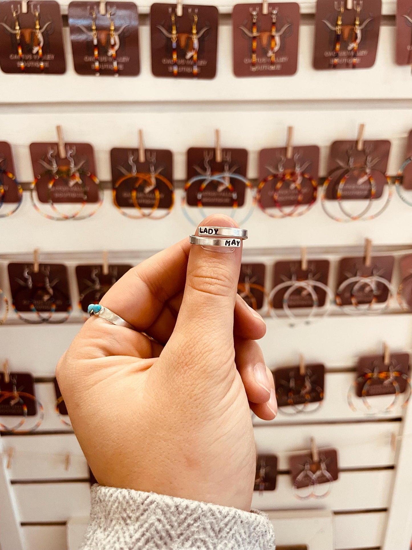 Lady May - Thin Wrap Ring