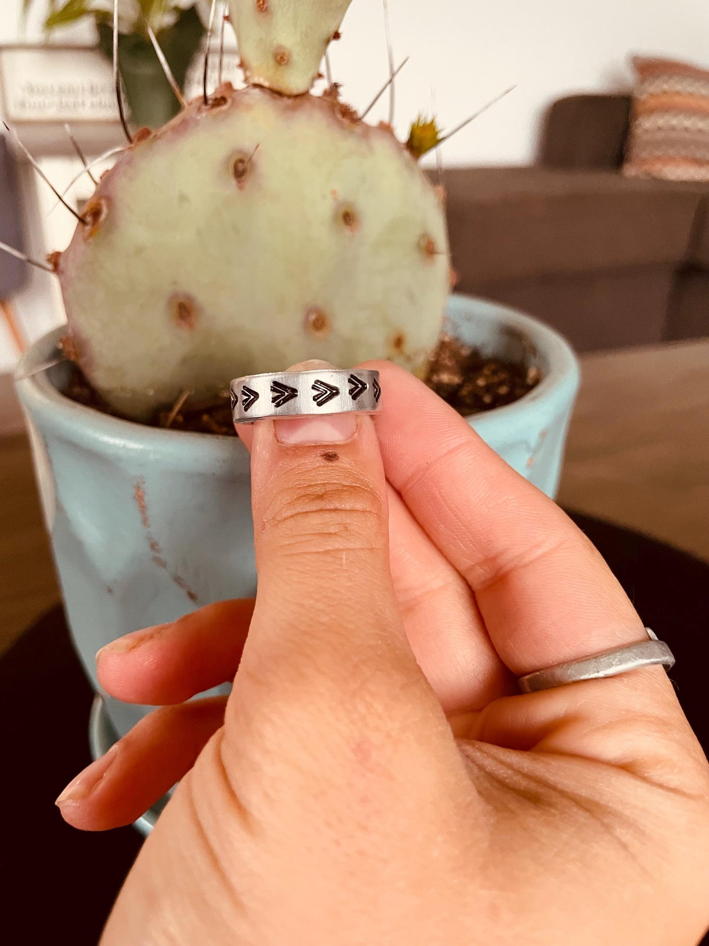 Arrow - Stamped Ring
