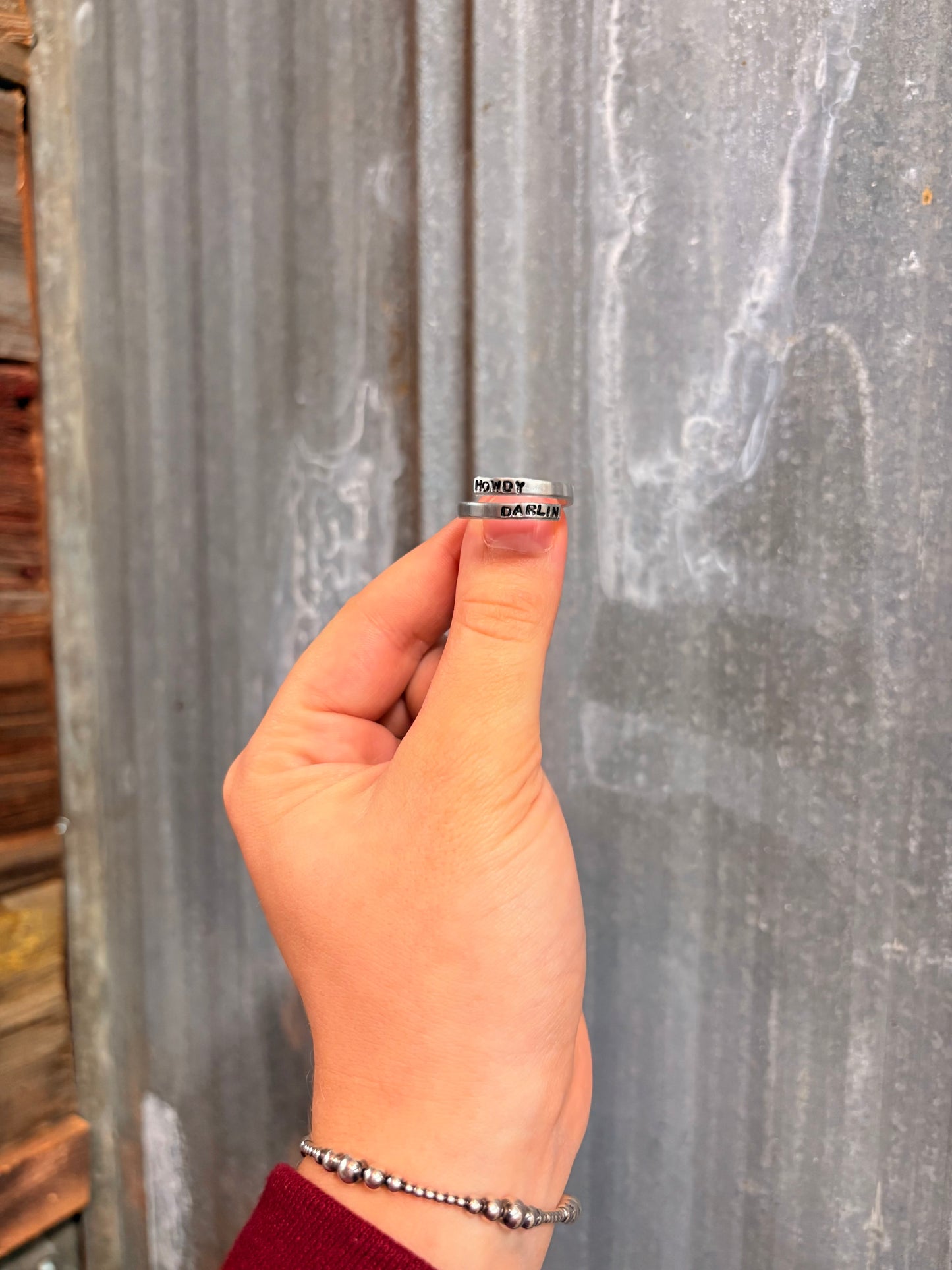 Howdy Darlin - Thin Wrap Ring