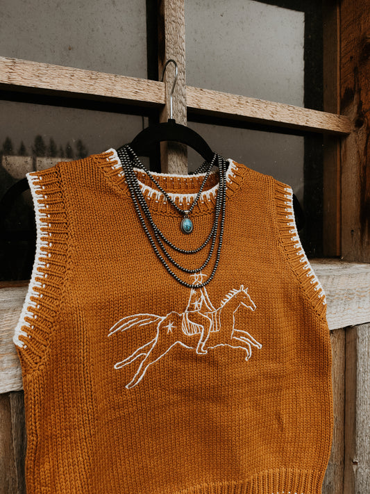 Star Rider Sweater Vest