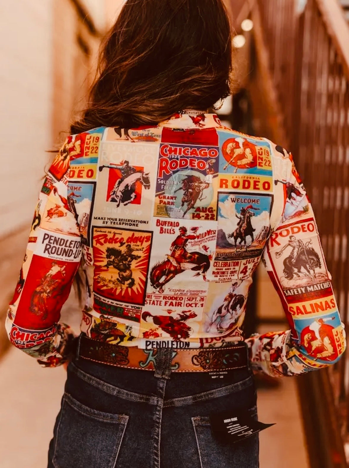 Rodeo Road - Mesh Top