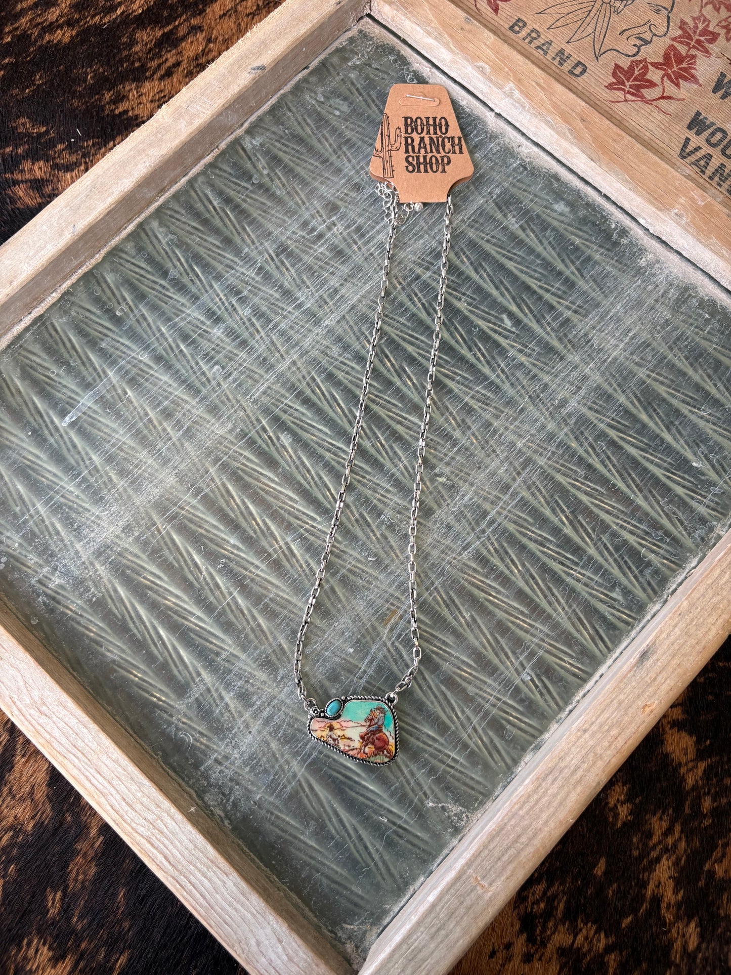 FAUX Rodeo Cowboy Necklace