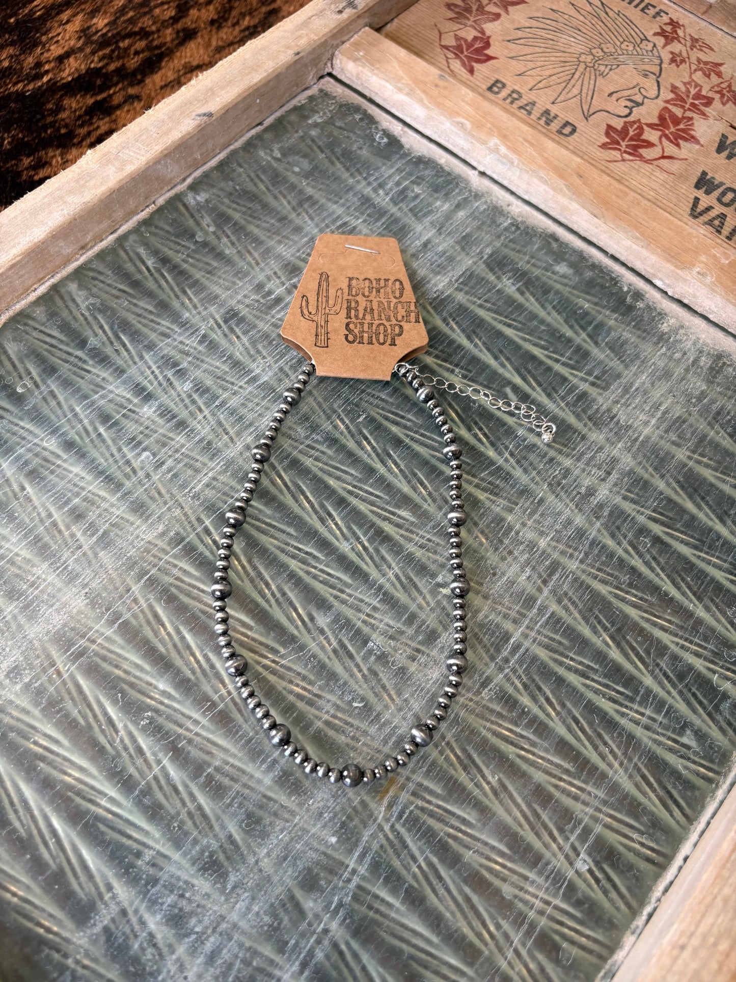 FAUX Graduated Navajo Necklace