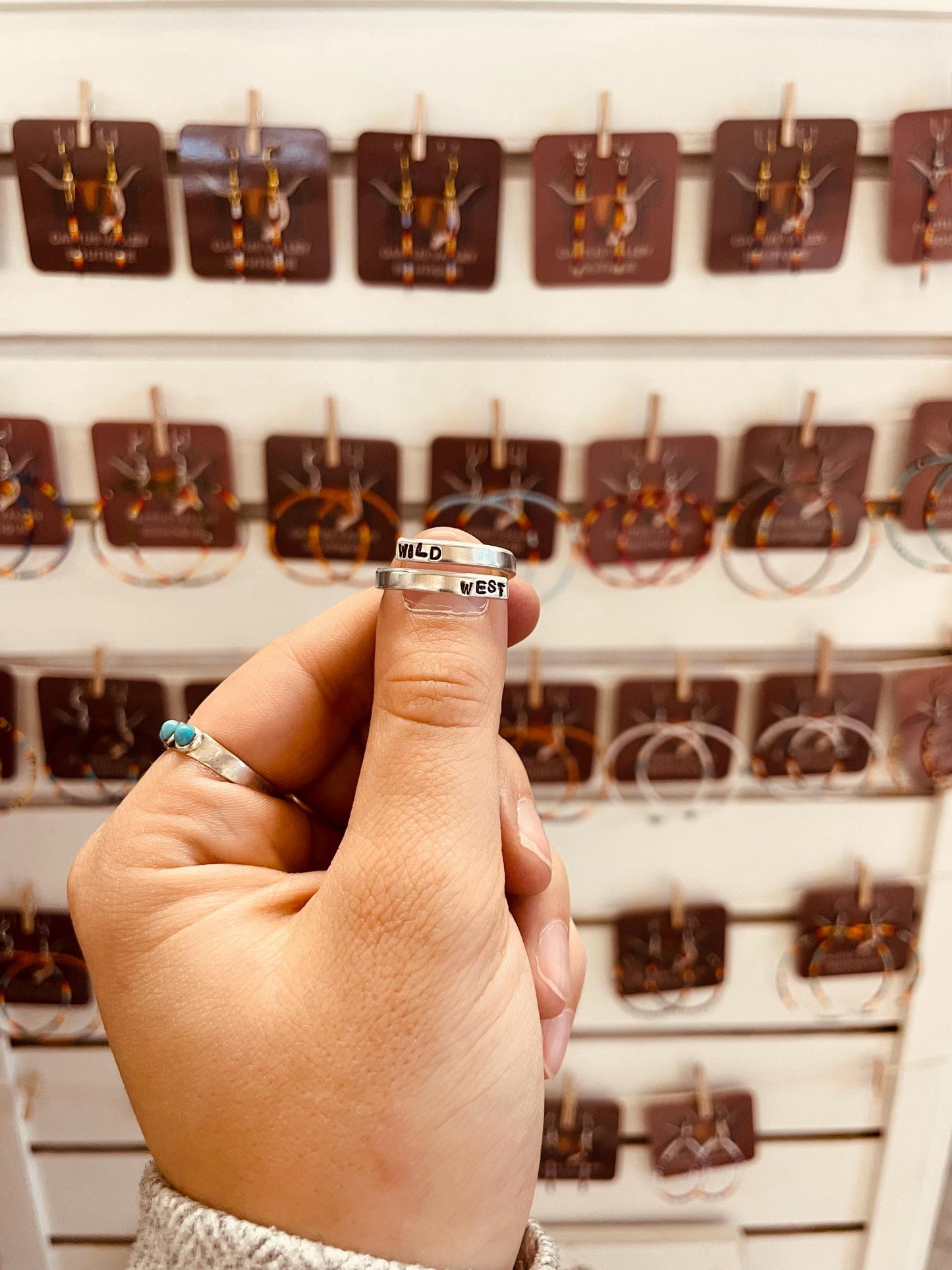 Wild West - Thin Wrap Ring