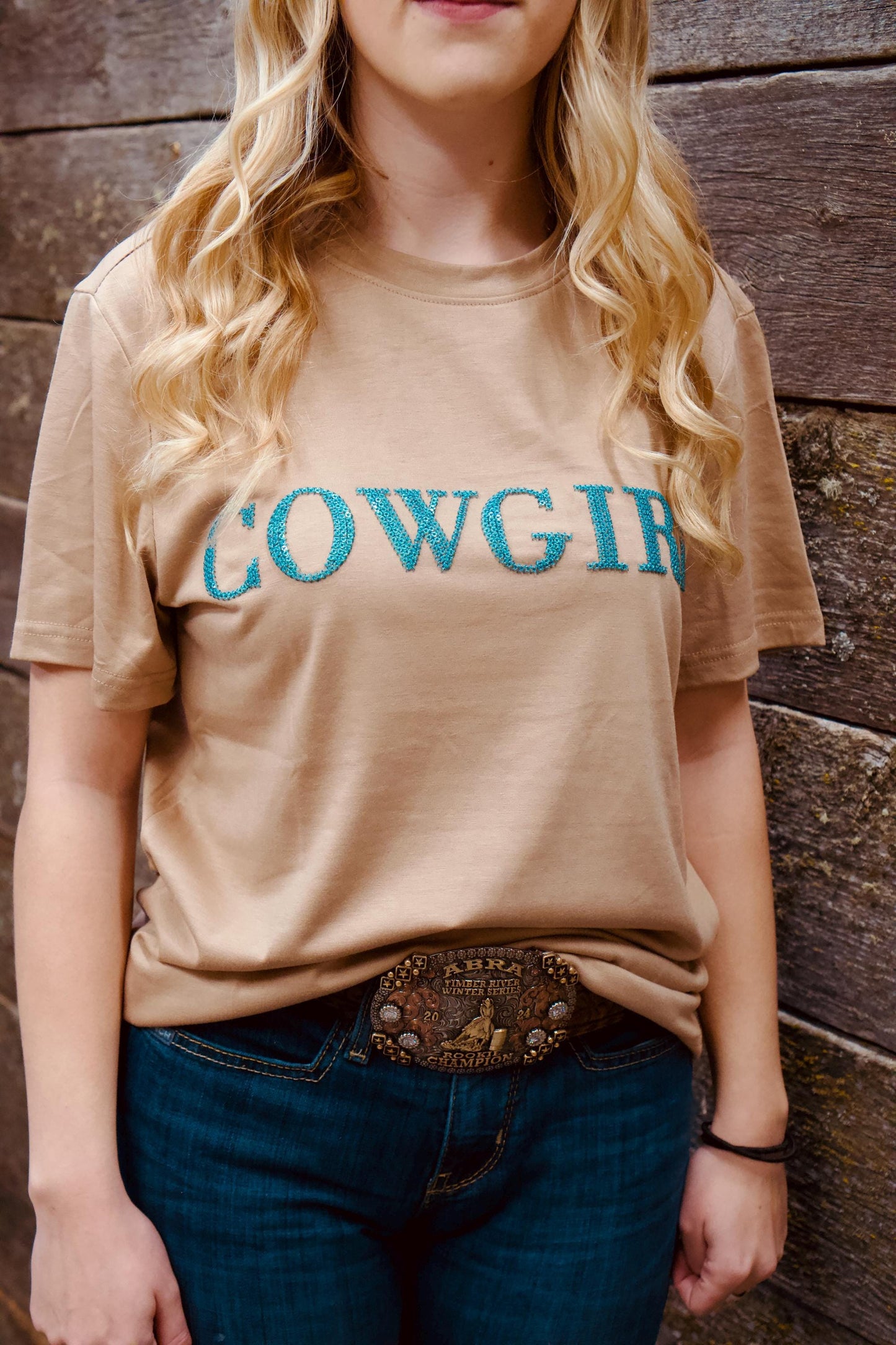 Cowgirl Sequins - T-shirt