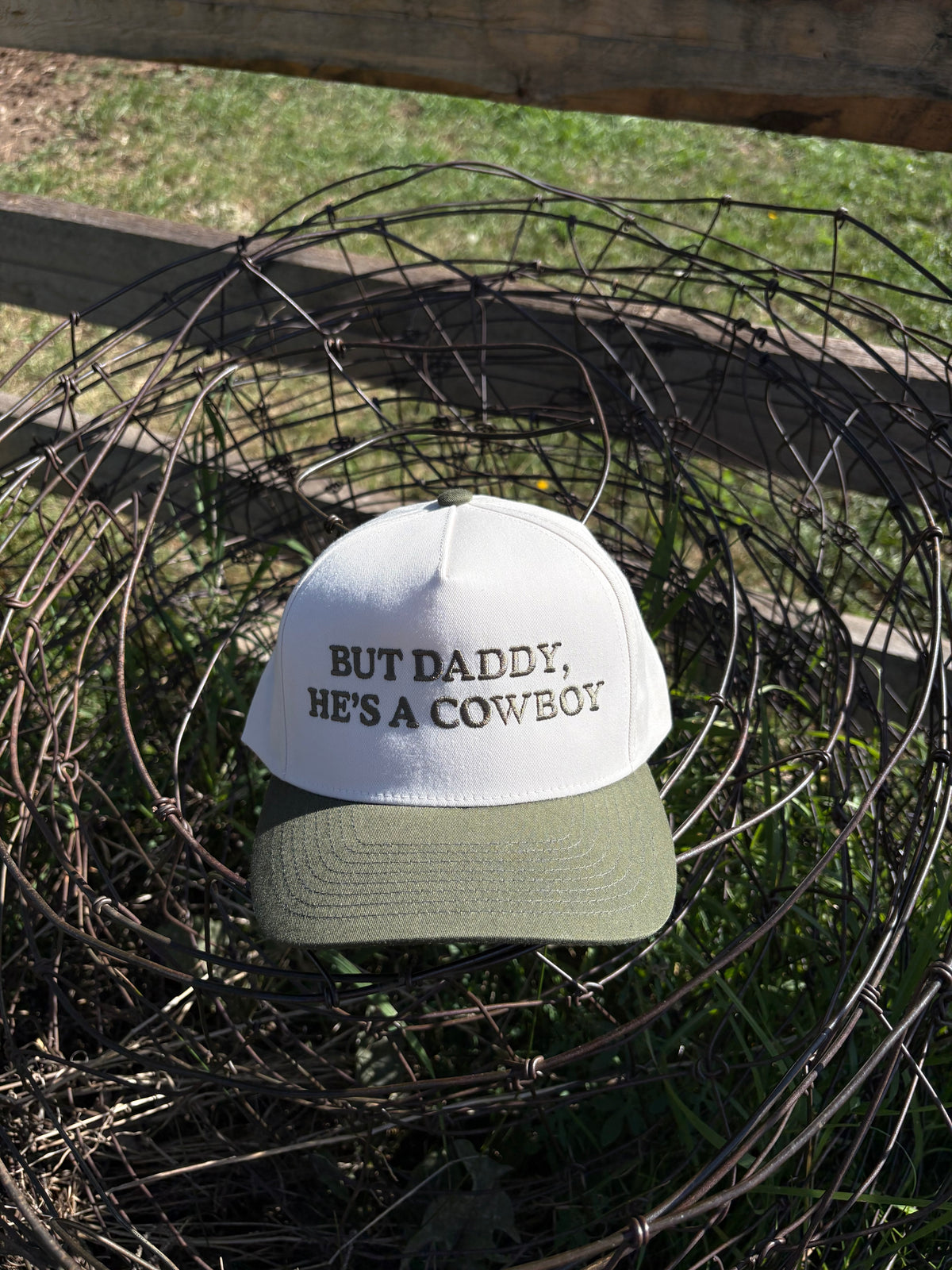He’s A Cowboy - Trucker Hat