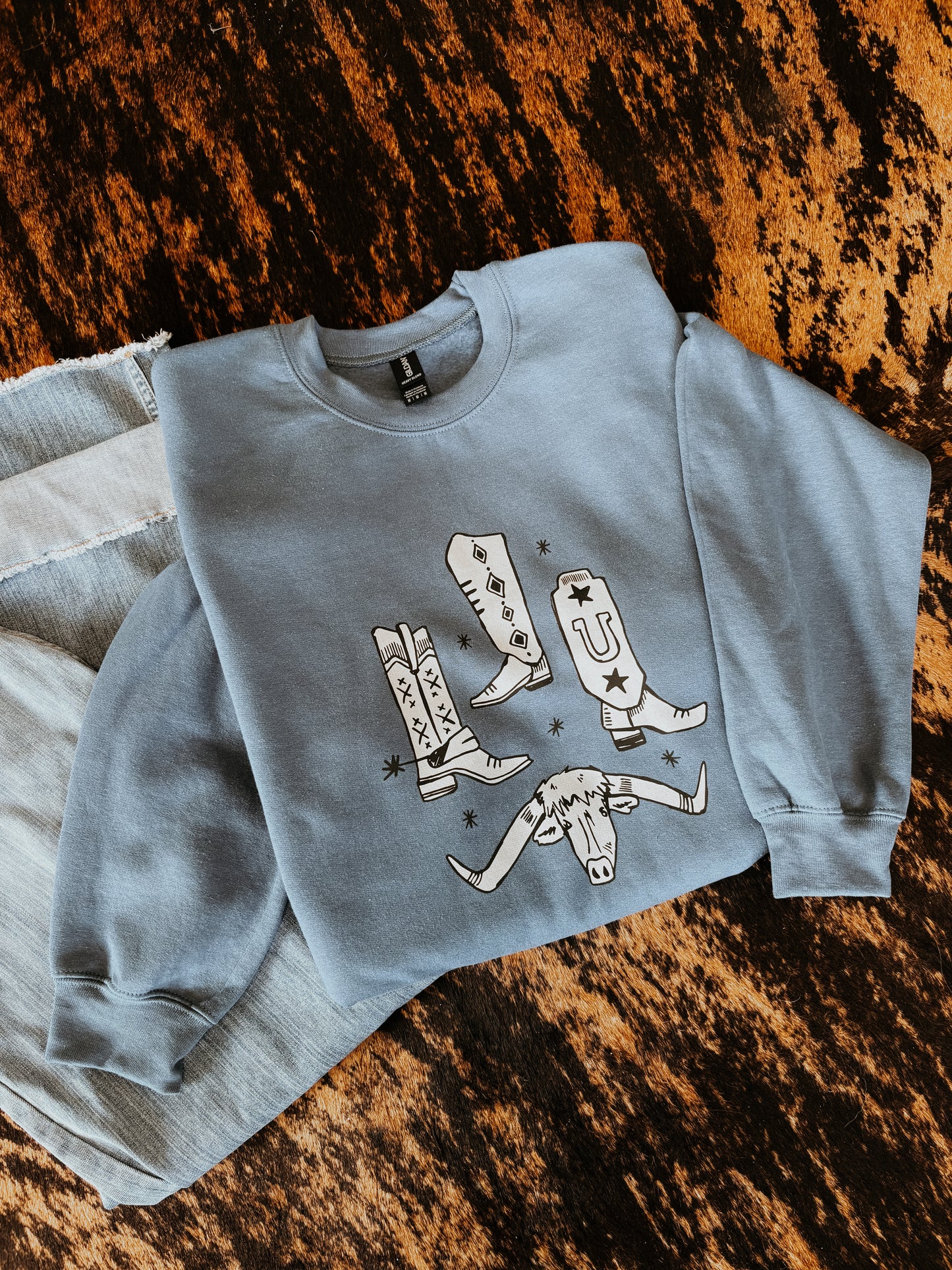 The Cowgirl Things Crewneck