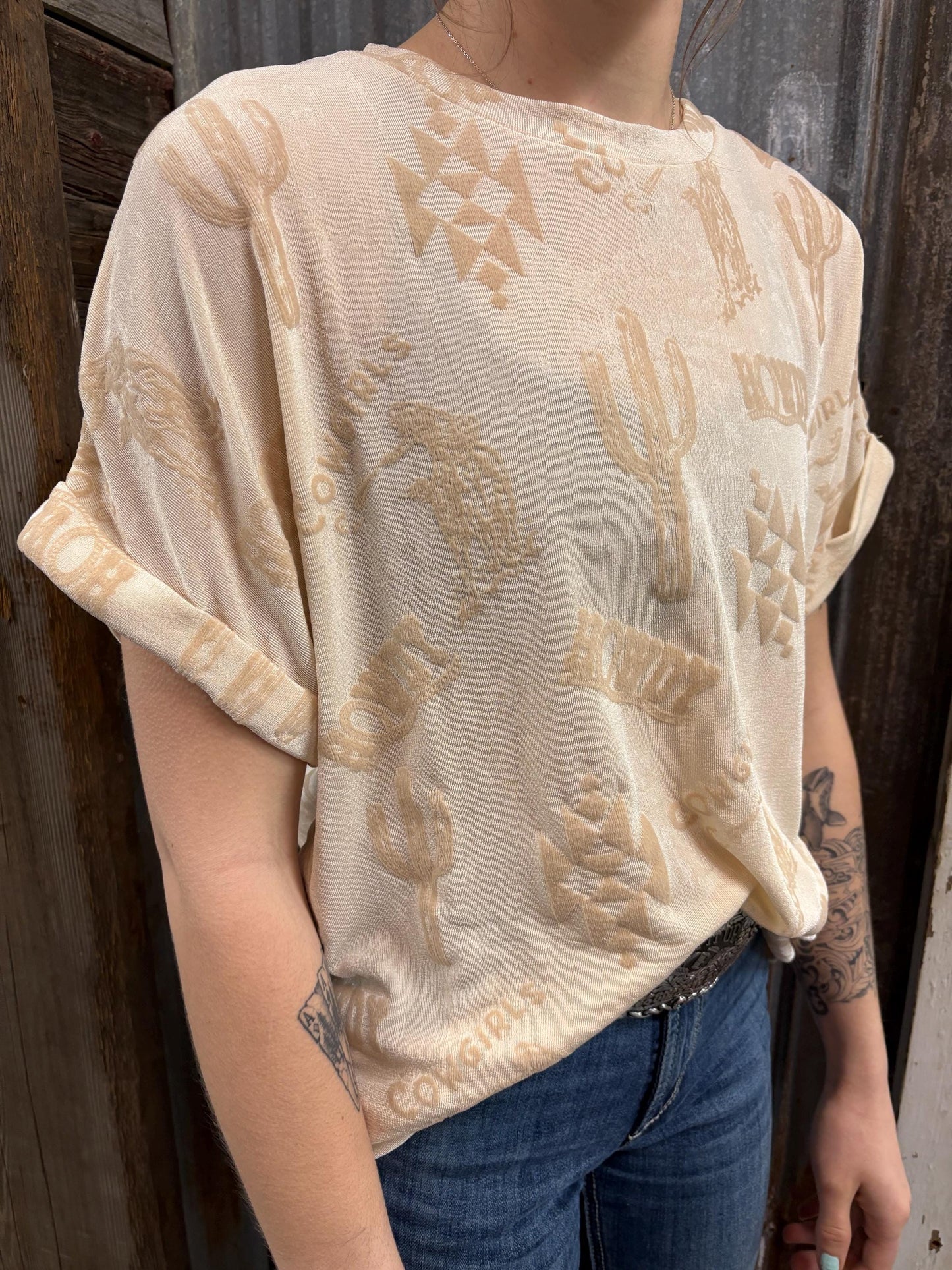 Glam It Up Western T-shirt