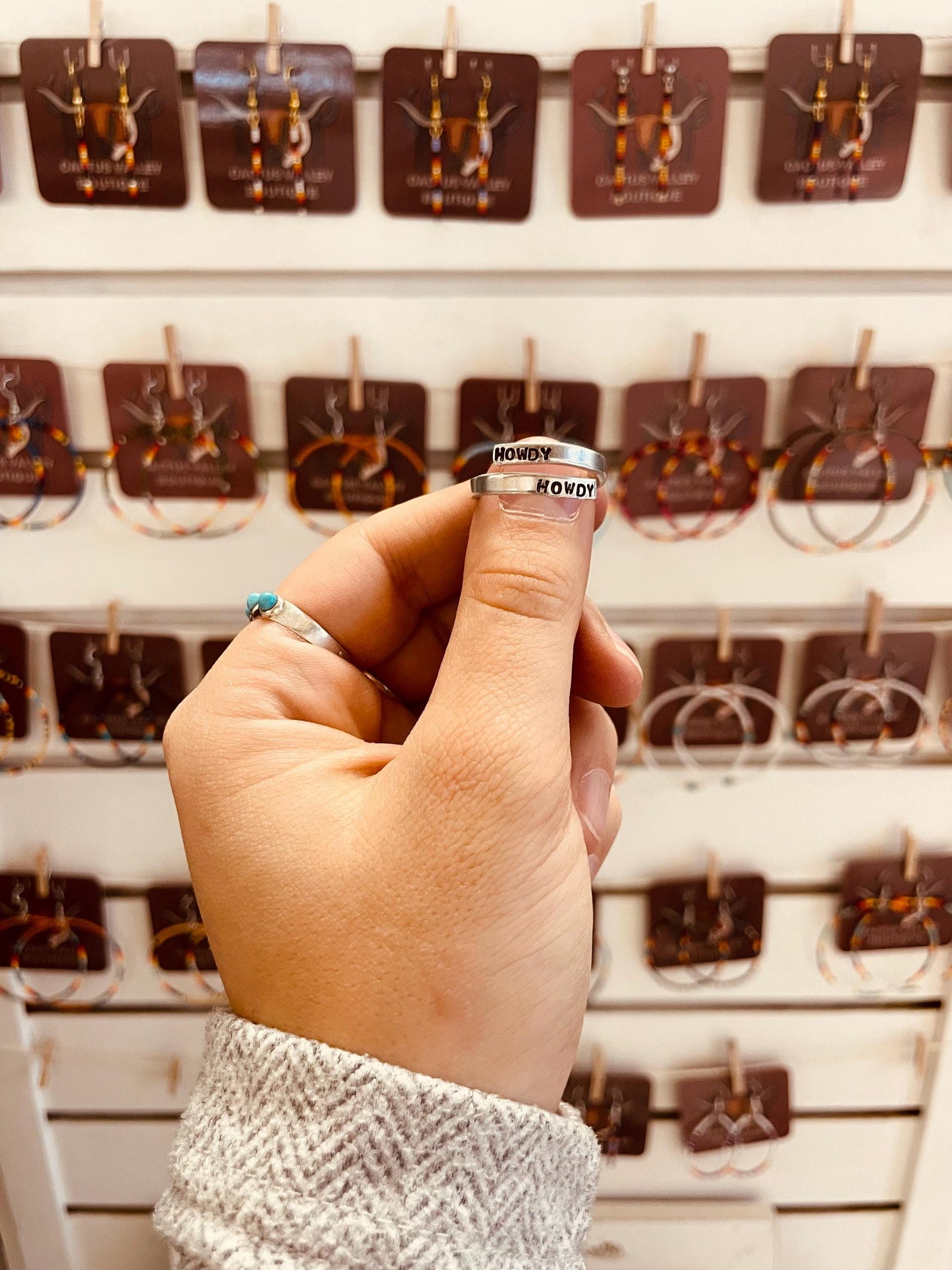 Howdy Howdy - Thin Wrap Ring