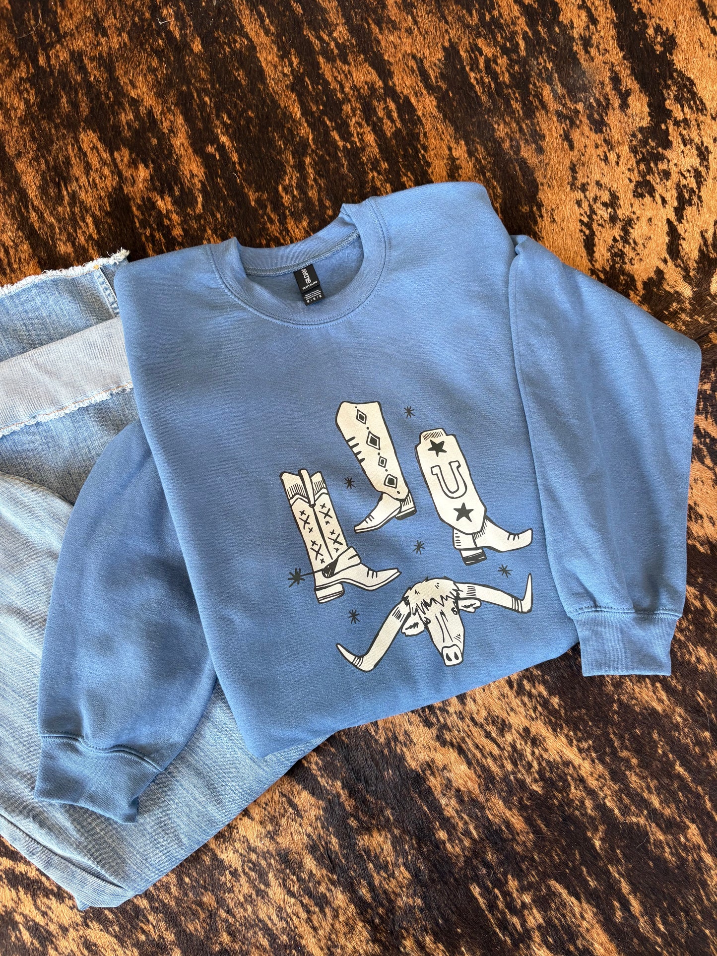 The Cowgirl Things Crewneck