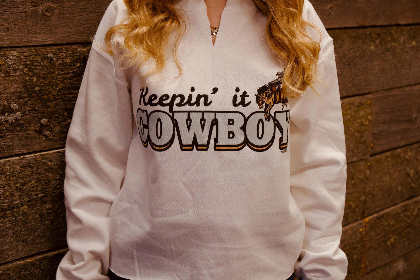 Keeping It Cowboy - Crewneck
