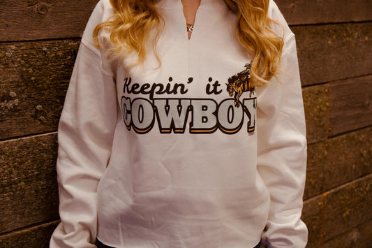 Keeping It Cowboy - Crewneck
