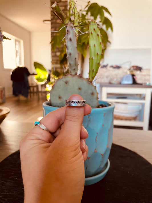 End to End - Stamped Ring