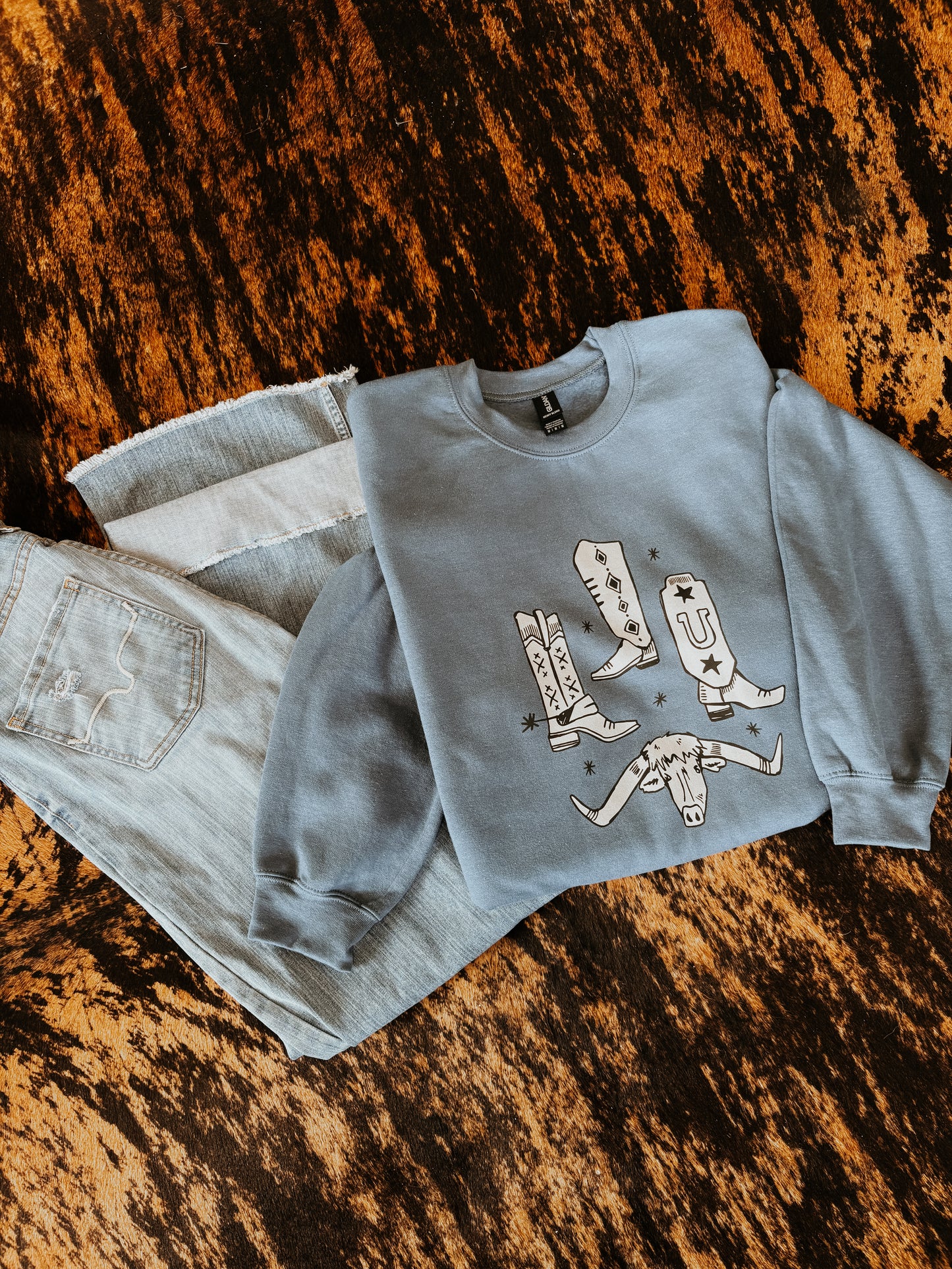The Cowgirl Things Crewneck