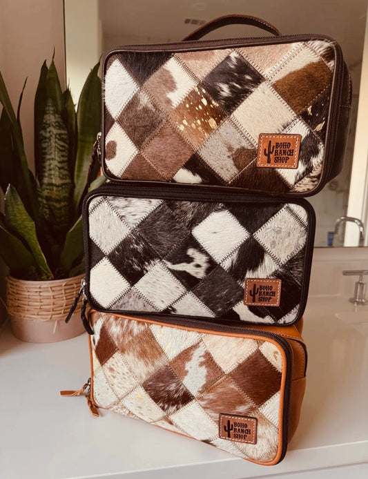 Patch Work - Make Up/Toiletry Bag