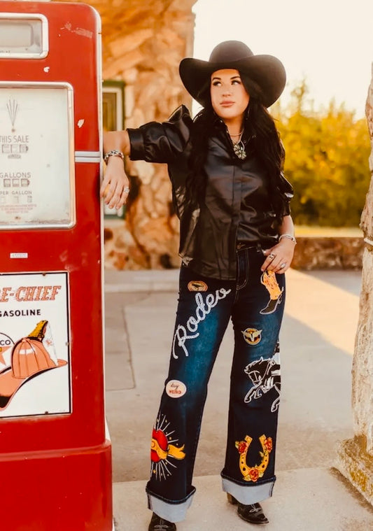 Rodeo Patch Jeans