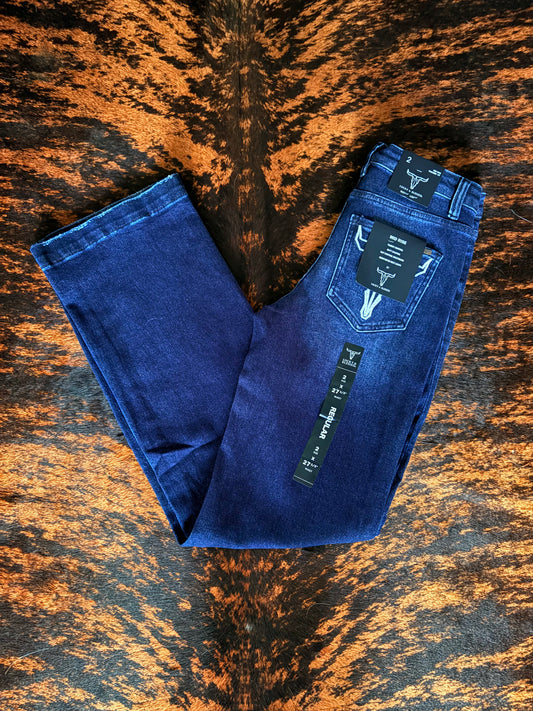 Long Horn Trouser Jeans
