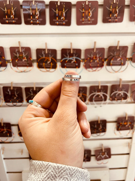 Lady May - Thin Wrap Ring