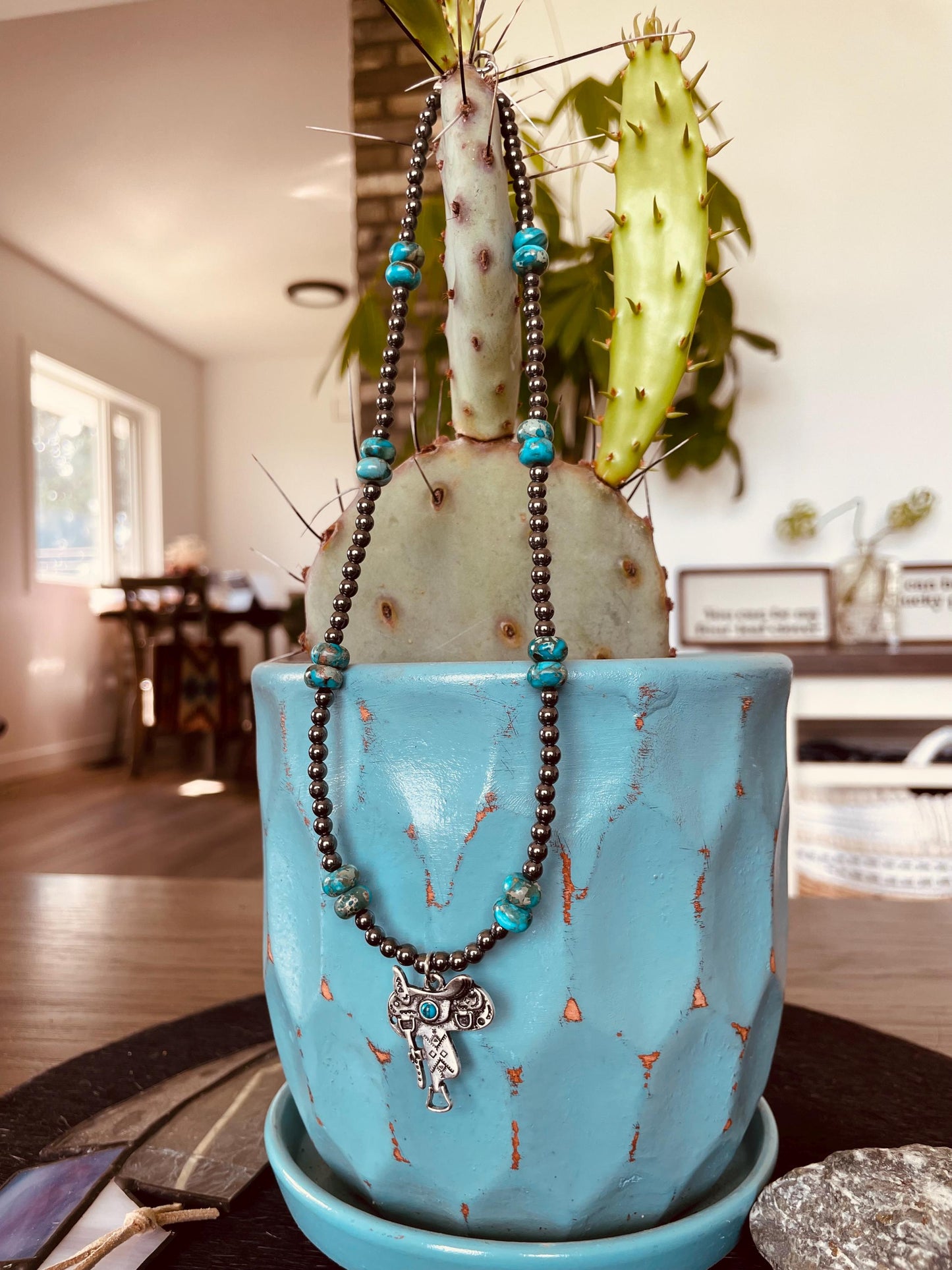 Saddle Up - Necklace