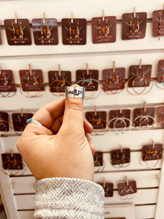 Darlin - Stamped Ring