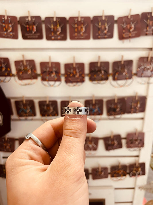 Navajo Sun - Stamped Ring