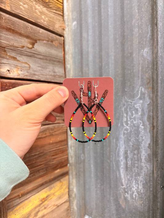Desert Space - Tear Drop Earrings