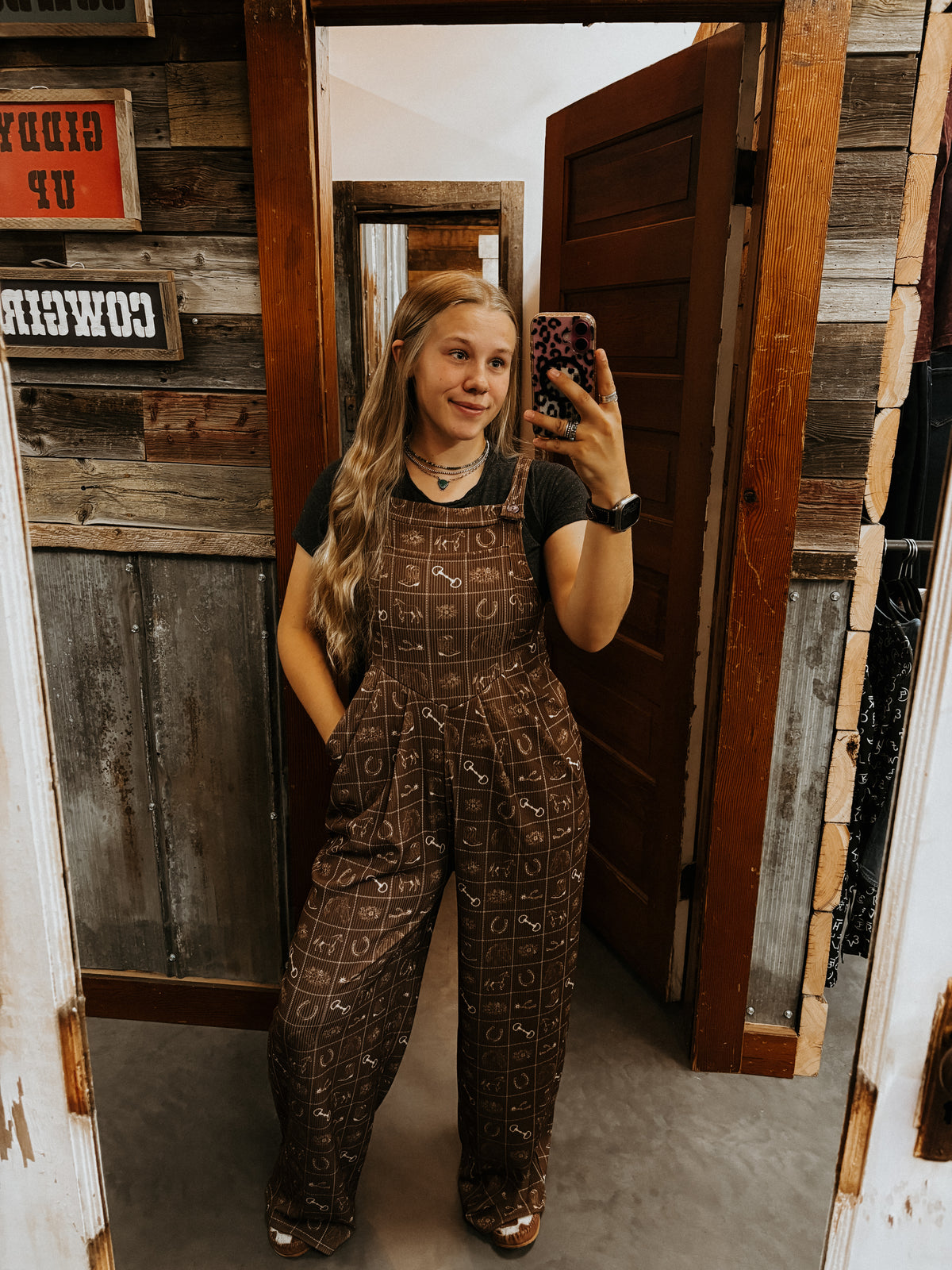 Western Textile Jumpsuit
