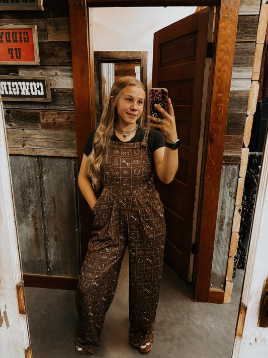 Western Textile Jumpsuit