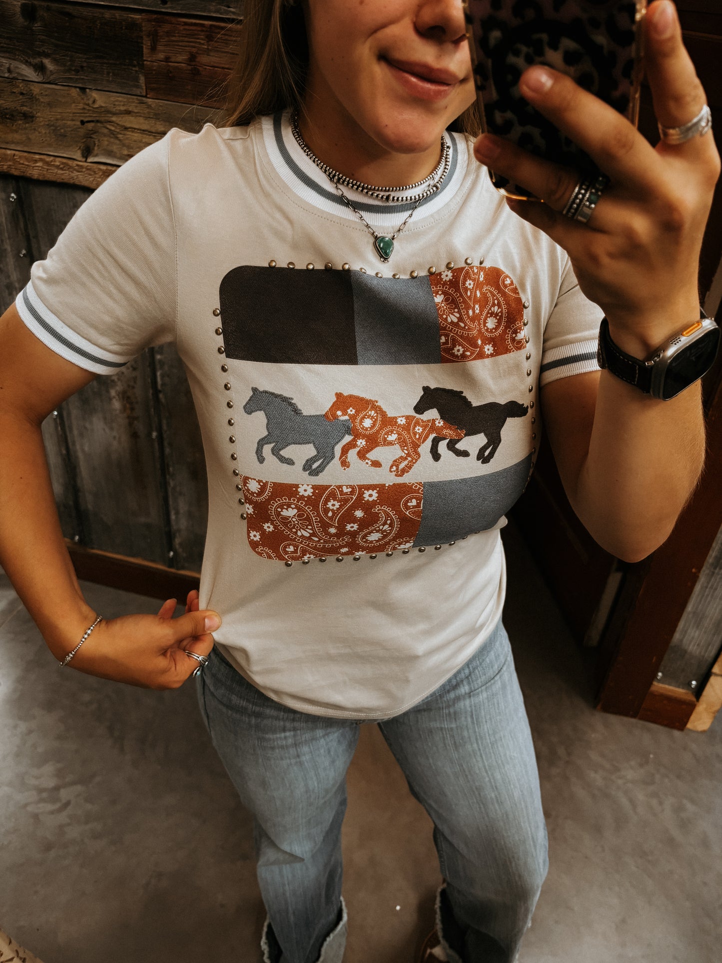Running Horses Tee