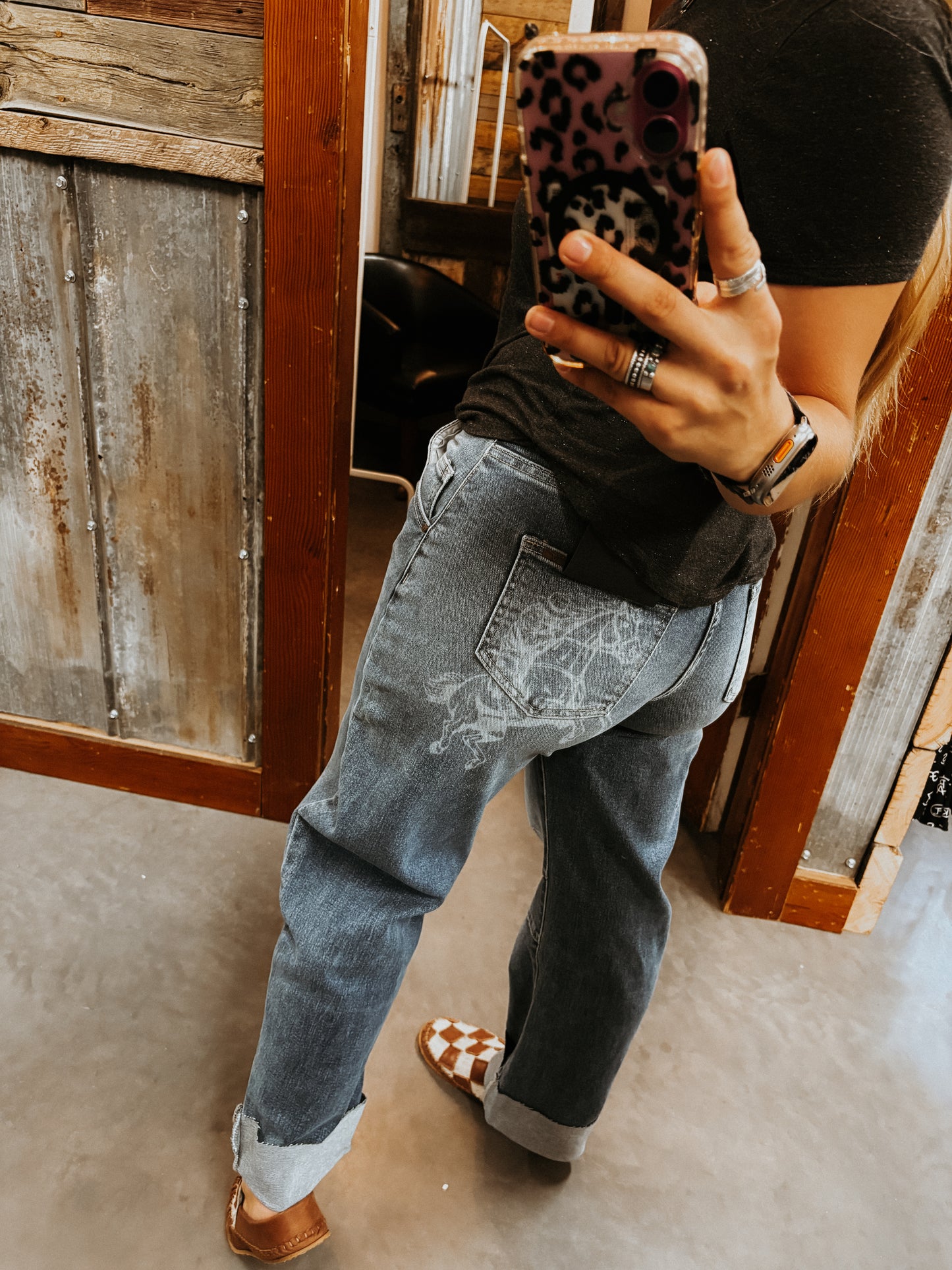 Ride On Barrel Jeans