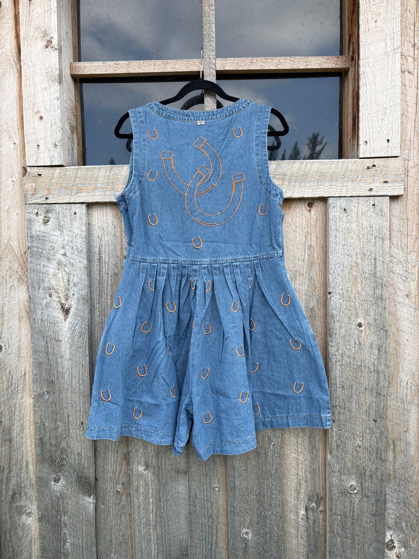Tie Top Horseshoe Romper