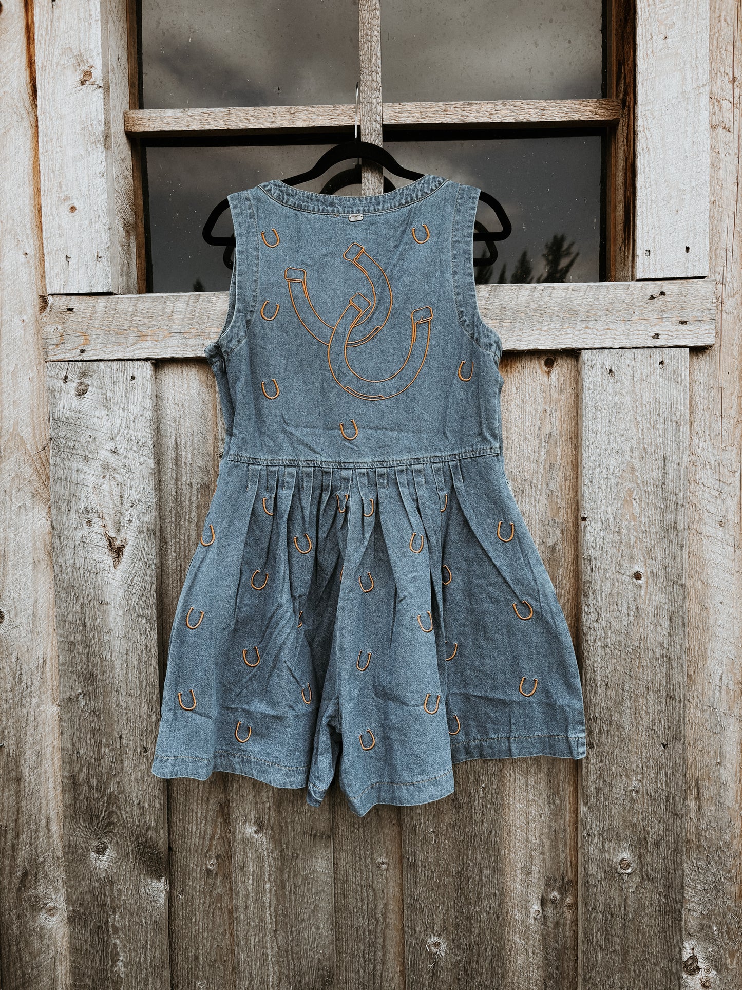 Tie Top Horseshoe Romper