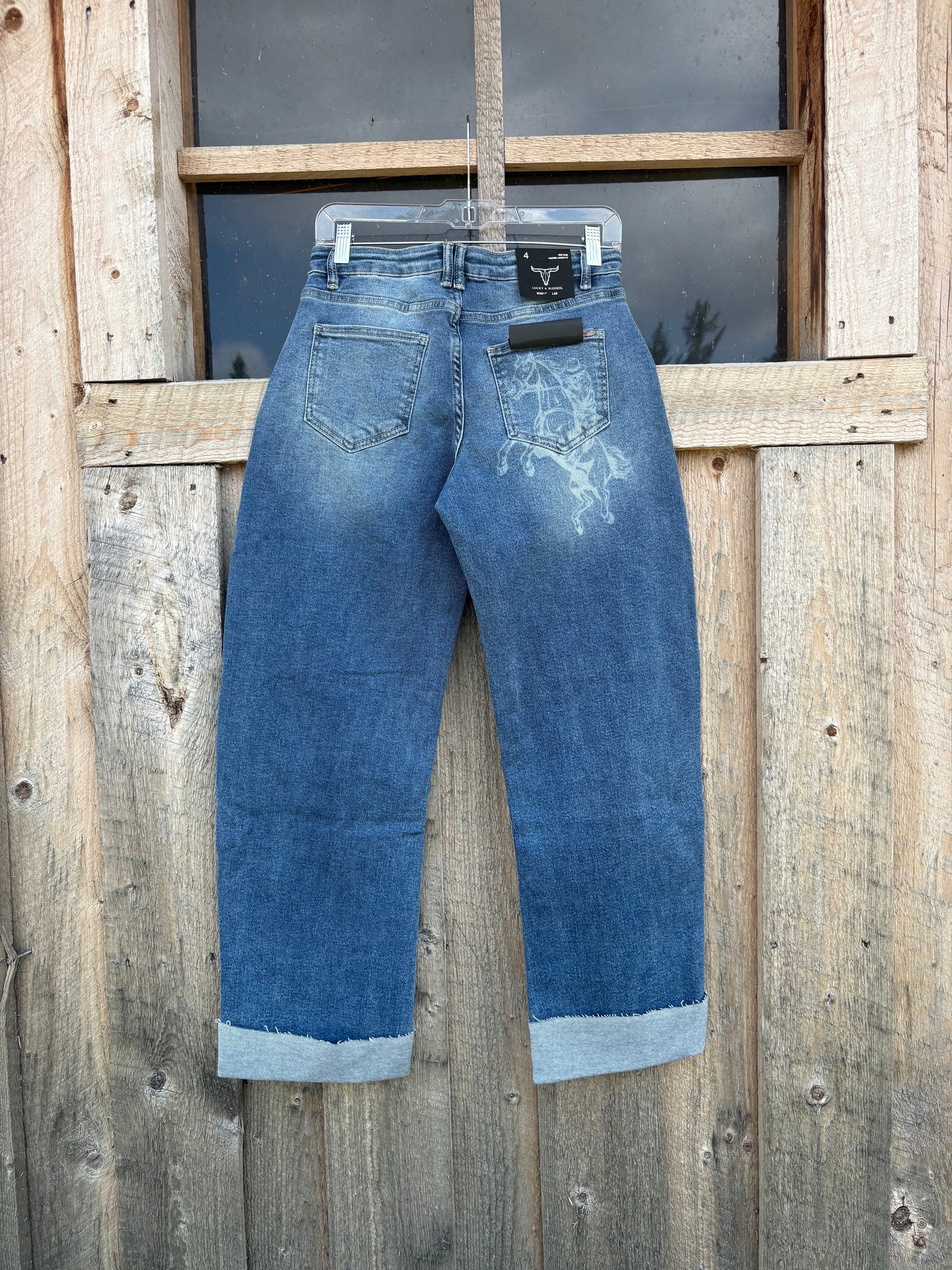 Ride On Barrel Jeans