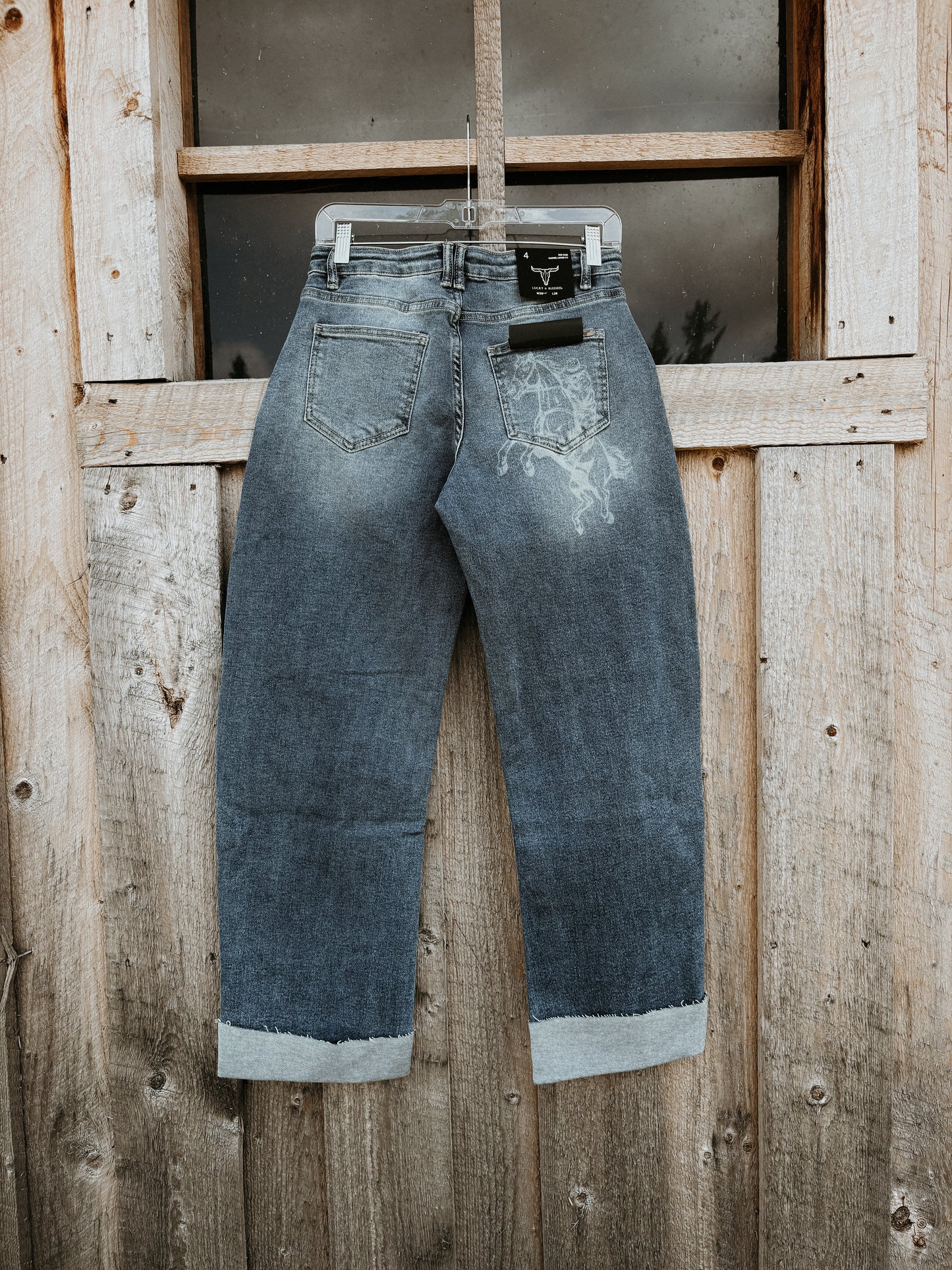 Ride On Barrel Jeans