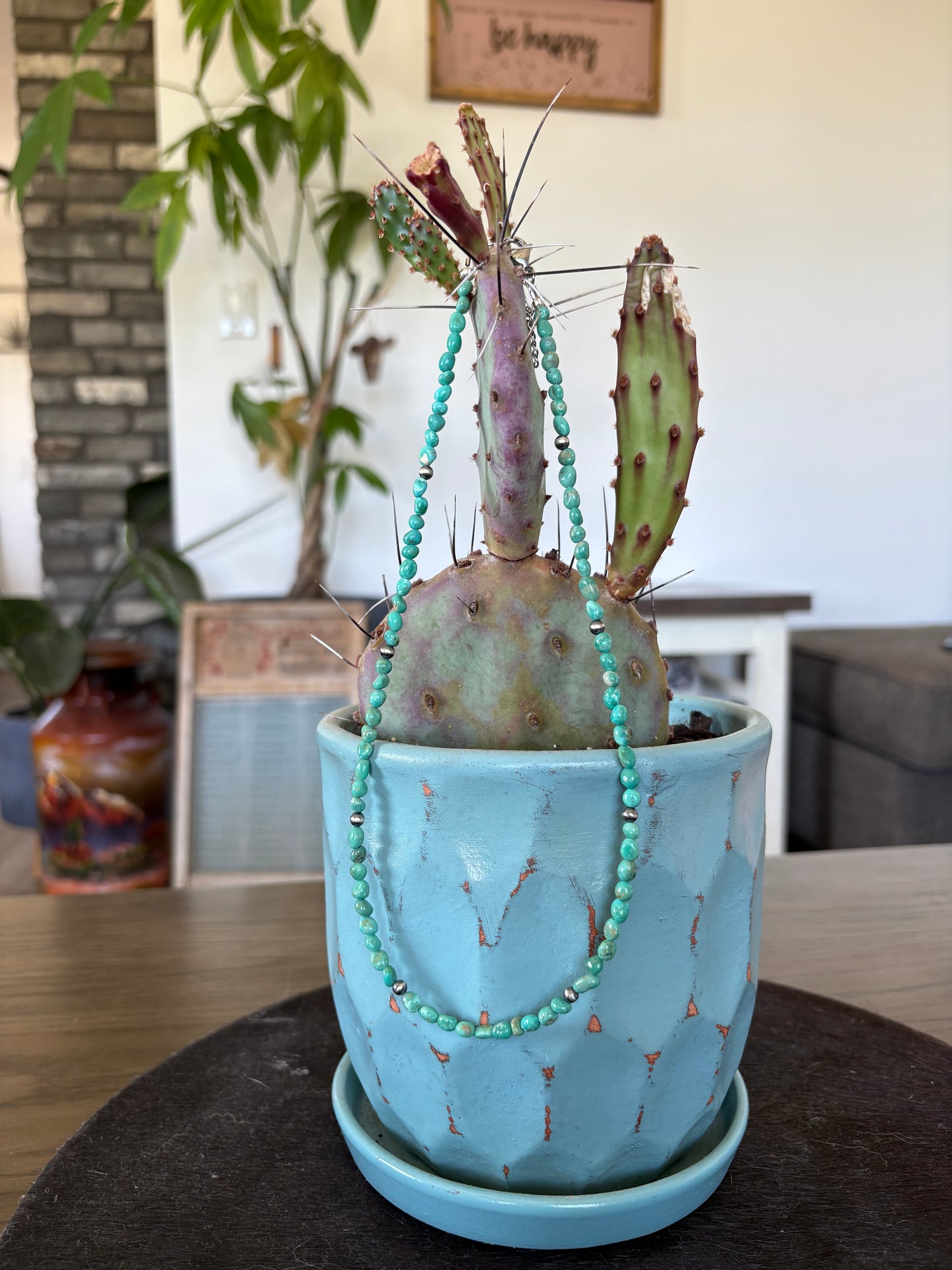 The Blue Mesa Necklace