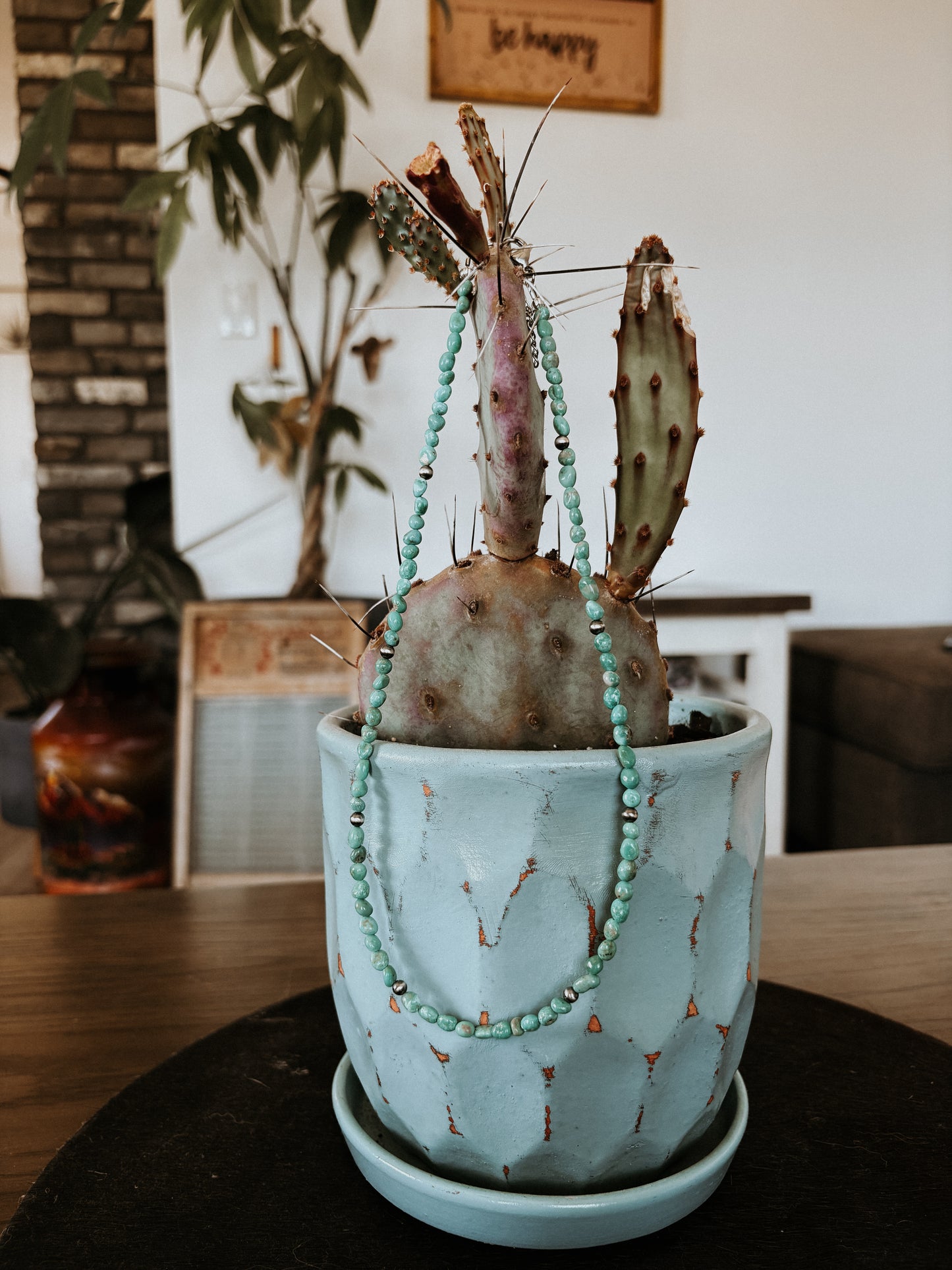 The Blue Mesa Necklace