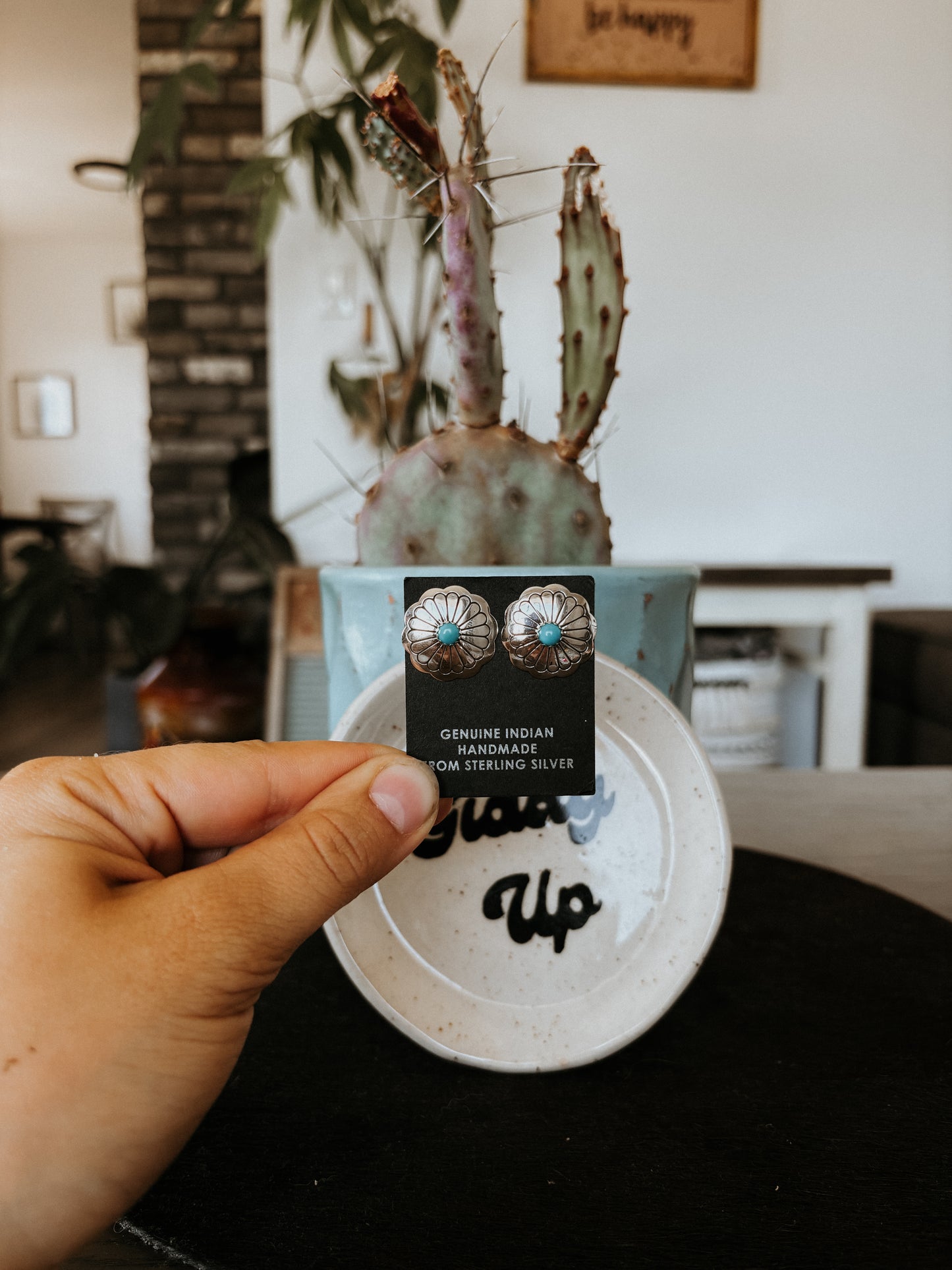 The Rodeo Rose Studs