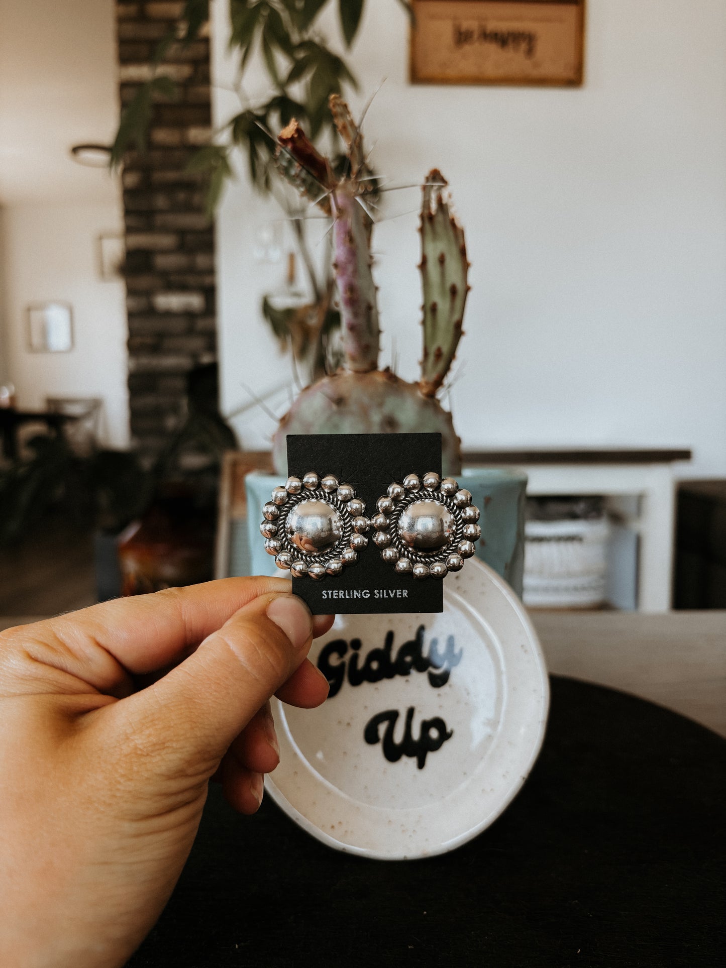 The Silver Belle Studs