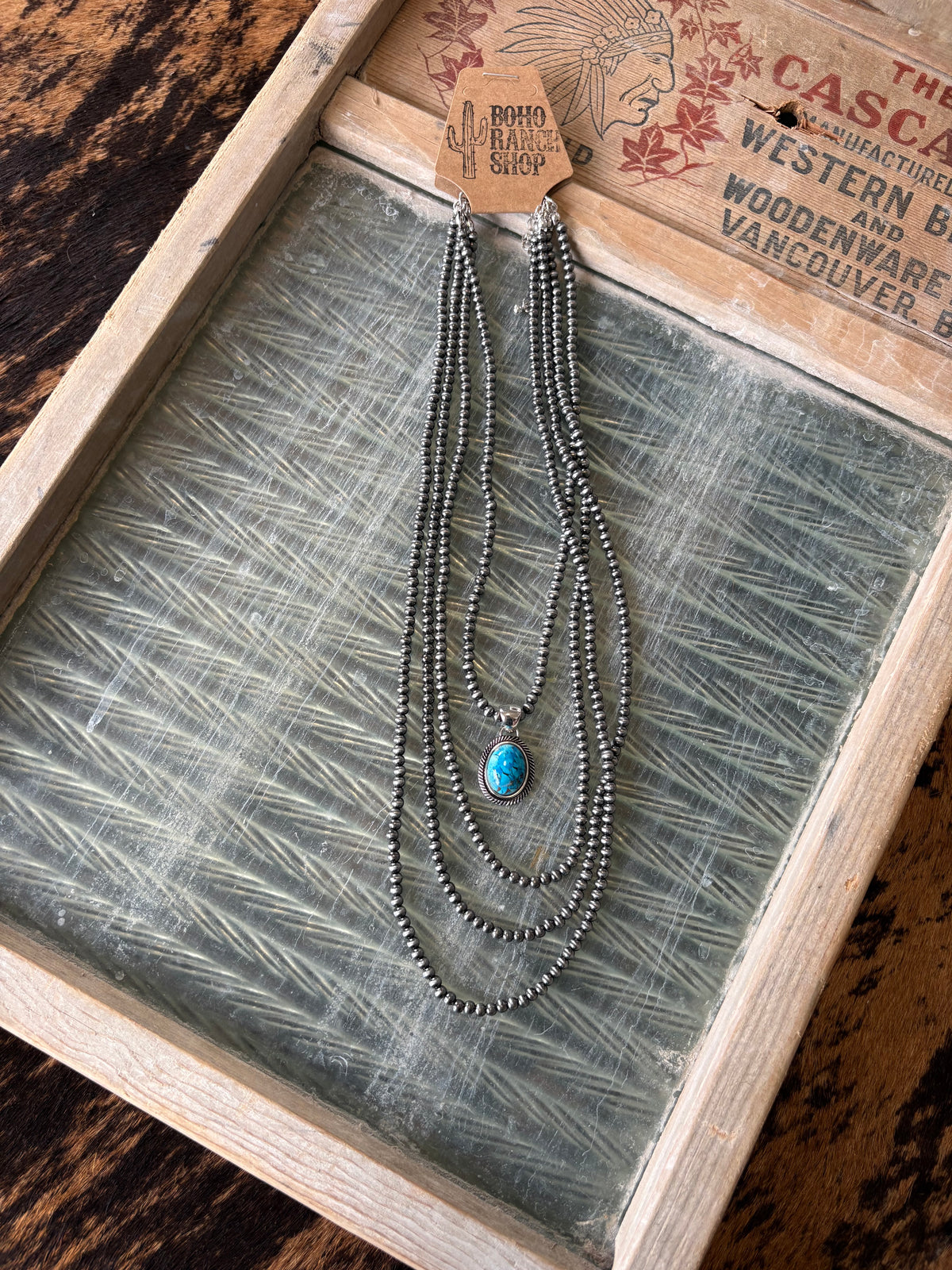 FUAX 4 Layer Navajo Pearl & Turquoise