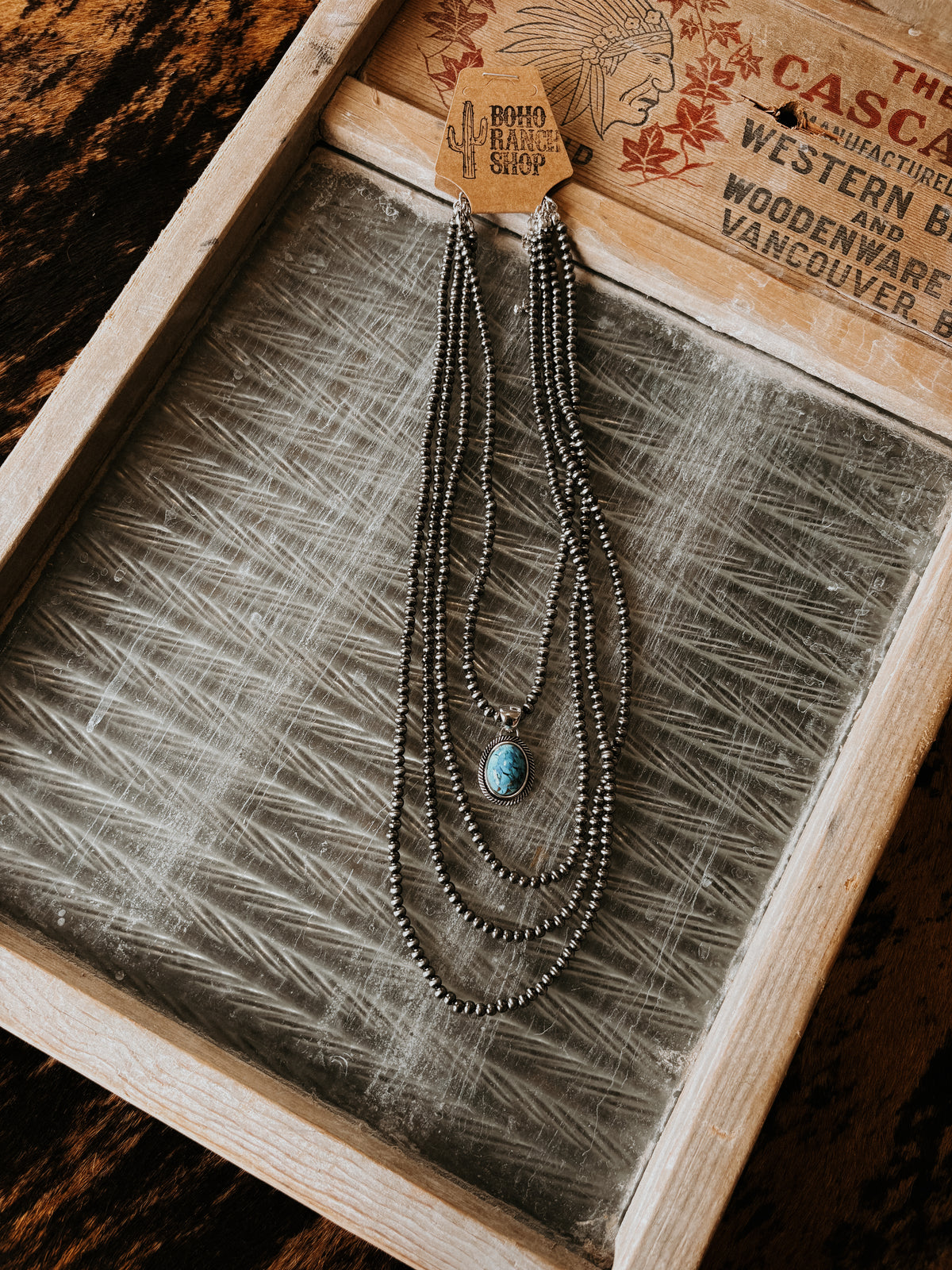 FUAX 4 Layer Navajo Pearl & Turquoise