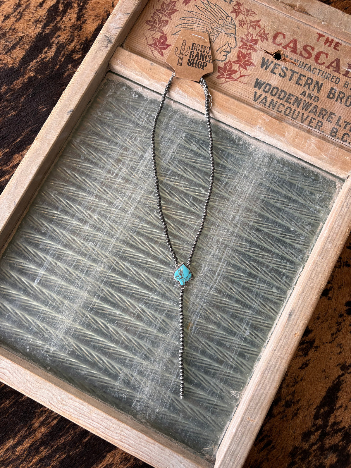 FAUX Navajo Spade Lariat