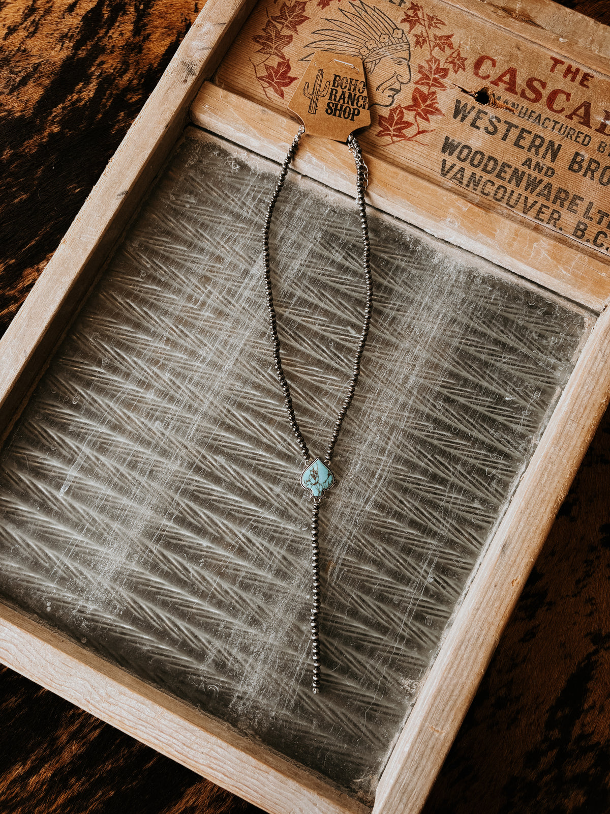 FAUX Navajo Spade Lariat