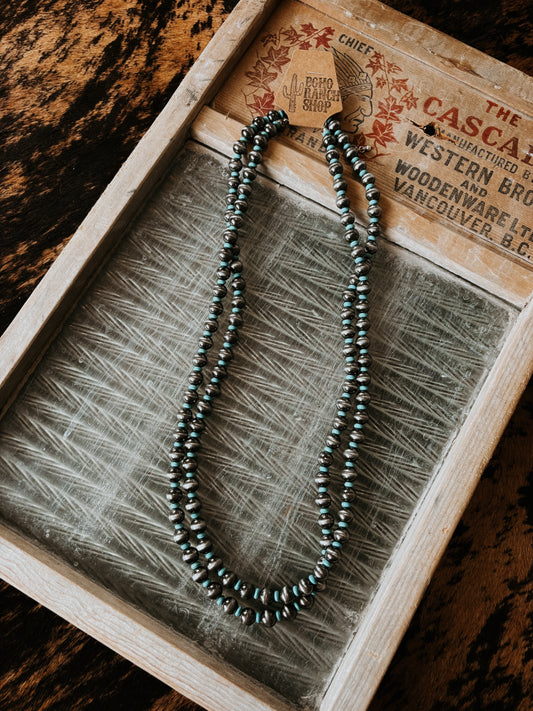 FAUX Navajo Style & Turquoise Necklace