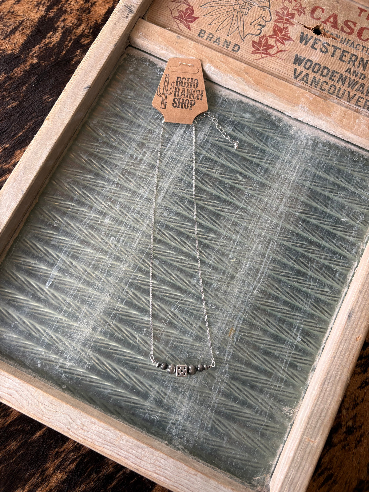 FAUX Navajo Dice Necklace