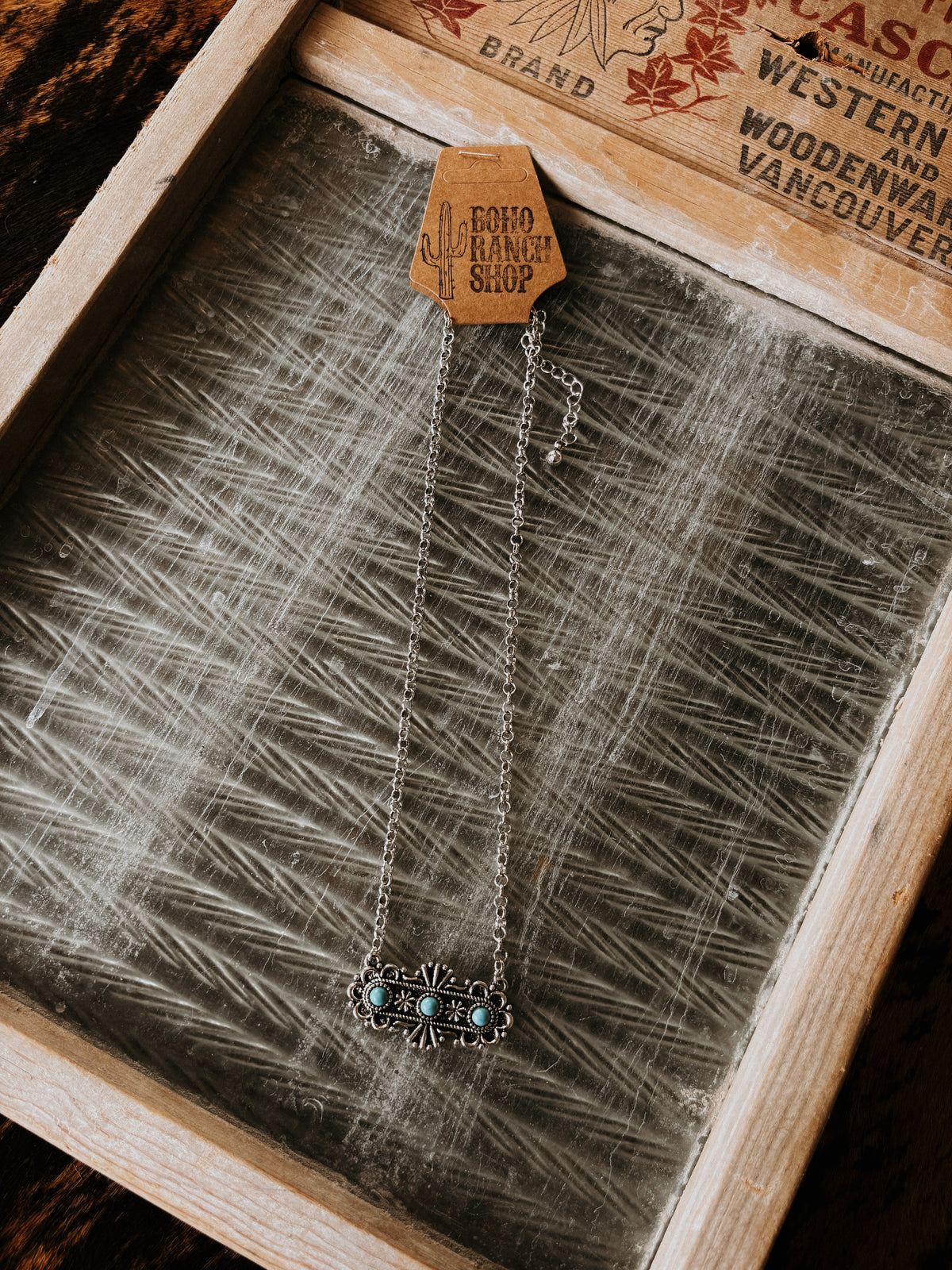 FAUX Funky Bar Necklace