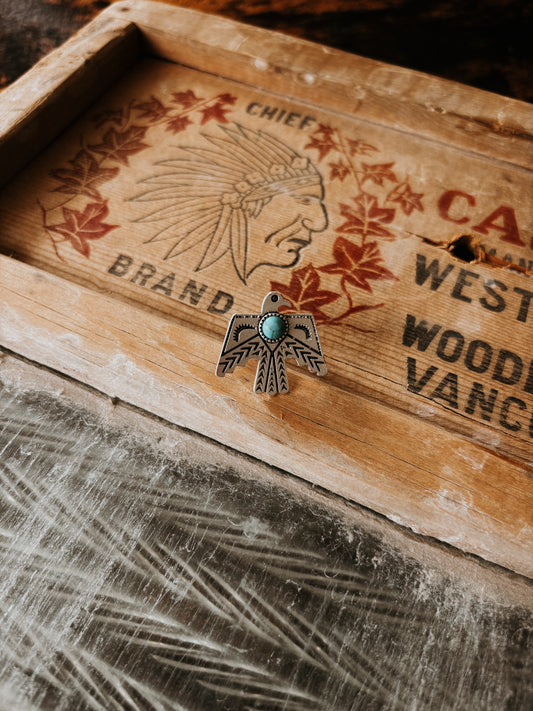 FAUX Thunderbird Ring