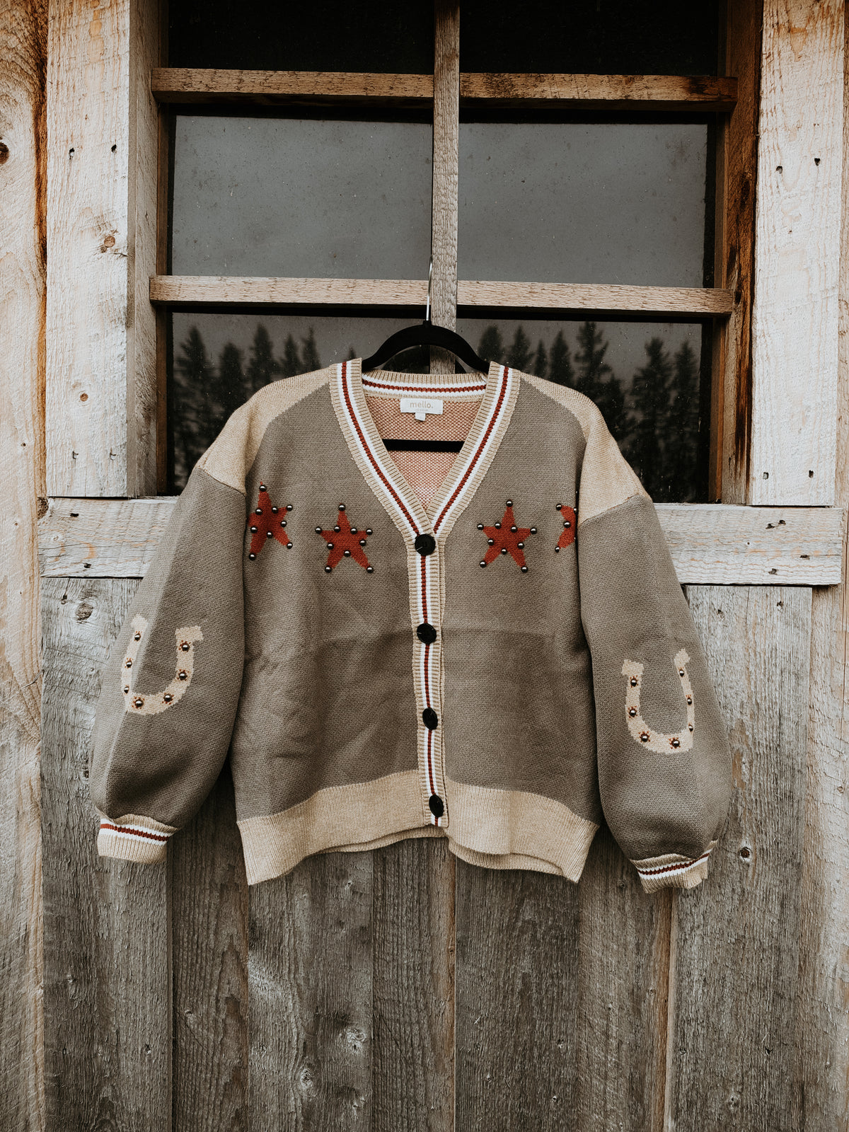 Studded Star Cardigan