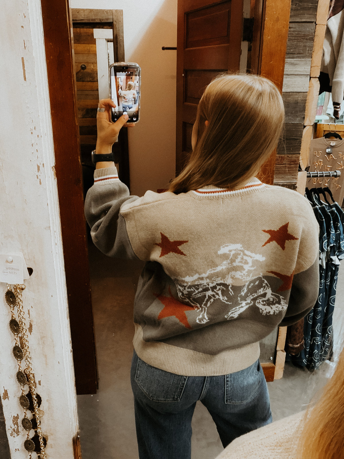 Studded Star Cardigan