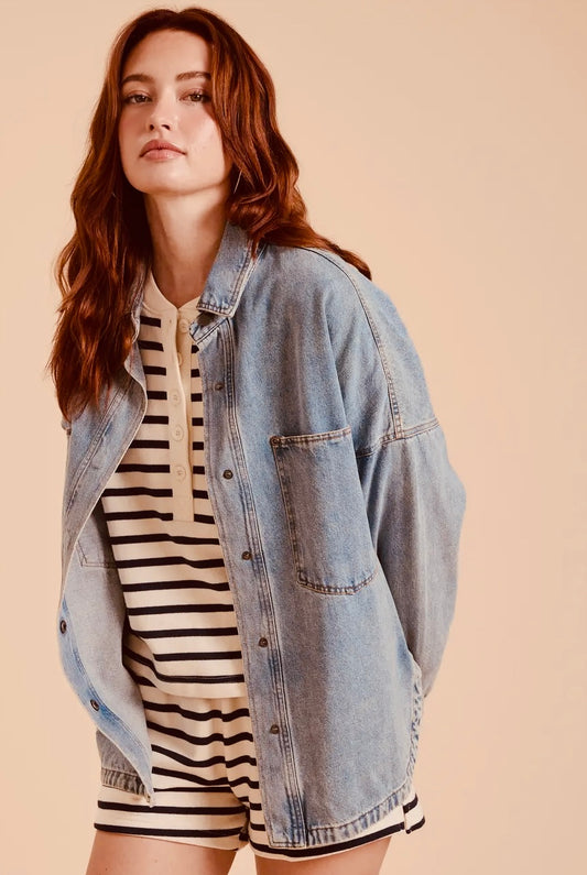 Denim Blue Jean Jacket